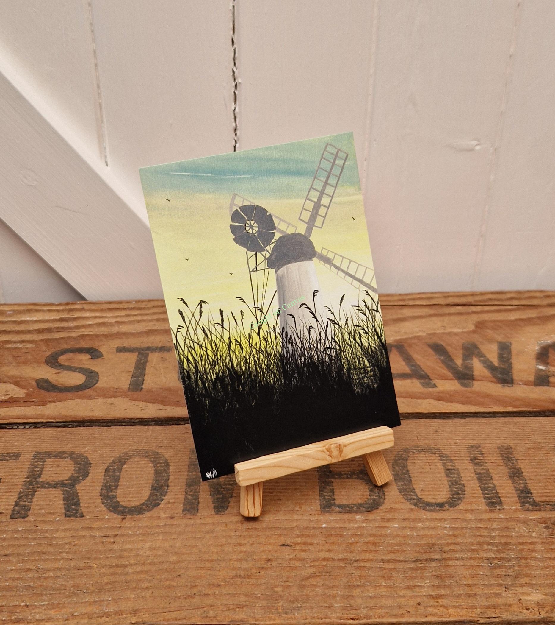 Thurne Drainage Mill, Norfolk Broads. - Image 3