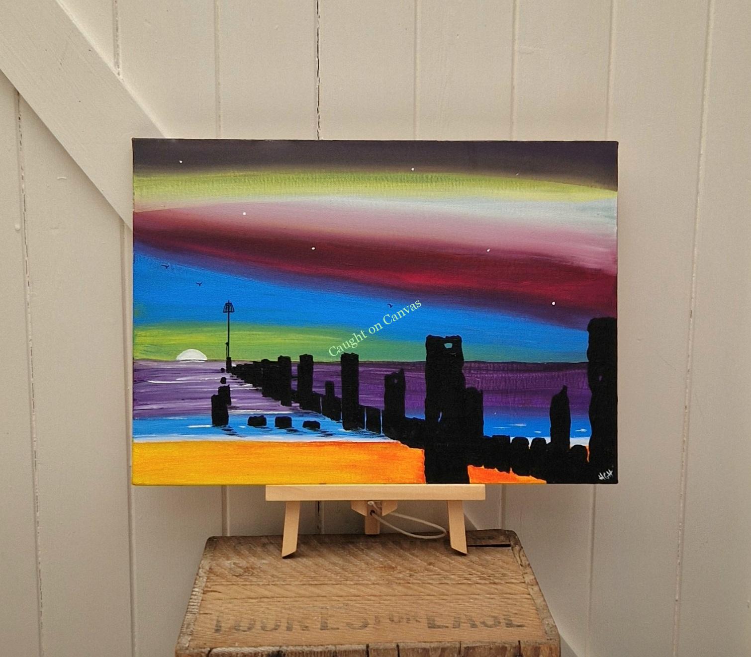 Walcott Sunrise Groynes.