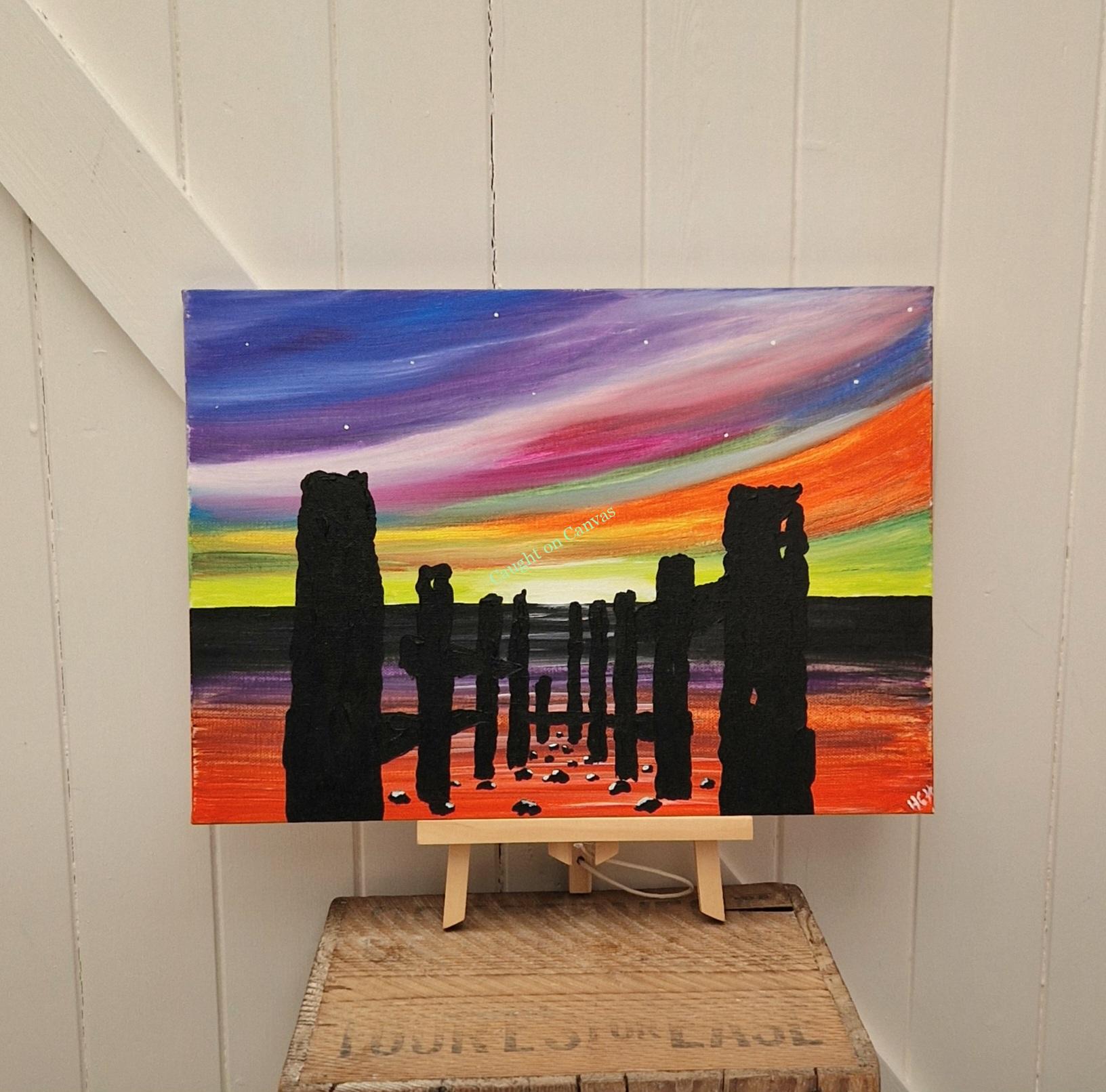 Walcott Groynes Sunrise.