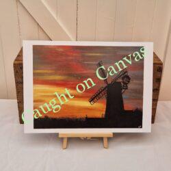 Angry Sky Sunrise - Cley Mill