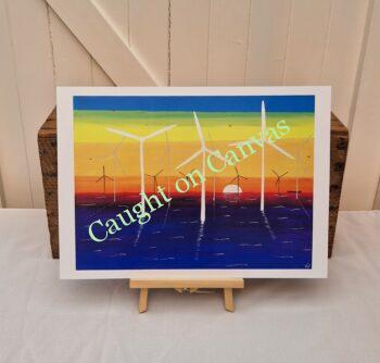 Windfarm Sunrise