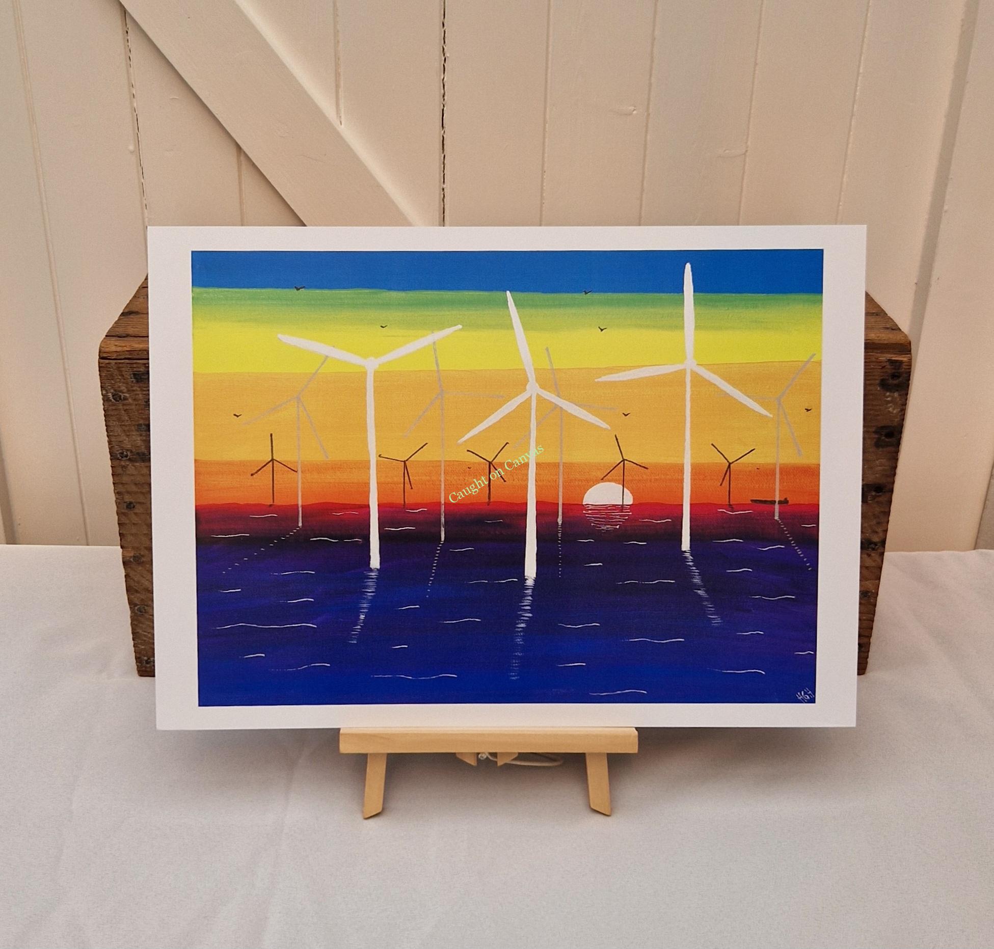 Windfarm Sunrise