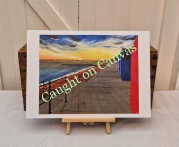 Mundesley Beach Huts Sunrise