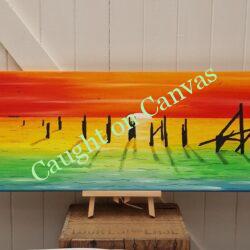 Happisburgh Old Sea Defences Caribbean Sunrise Twist