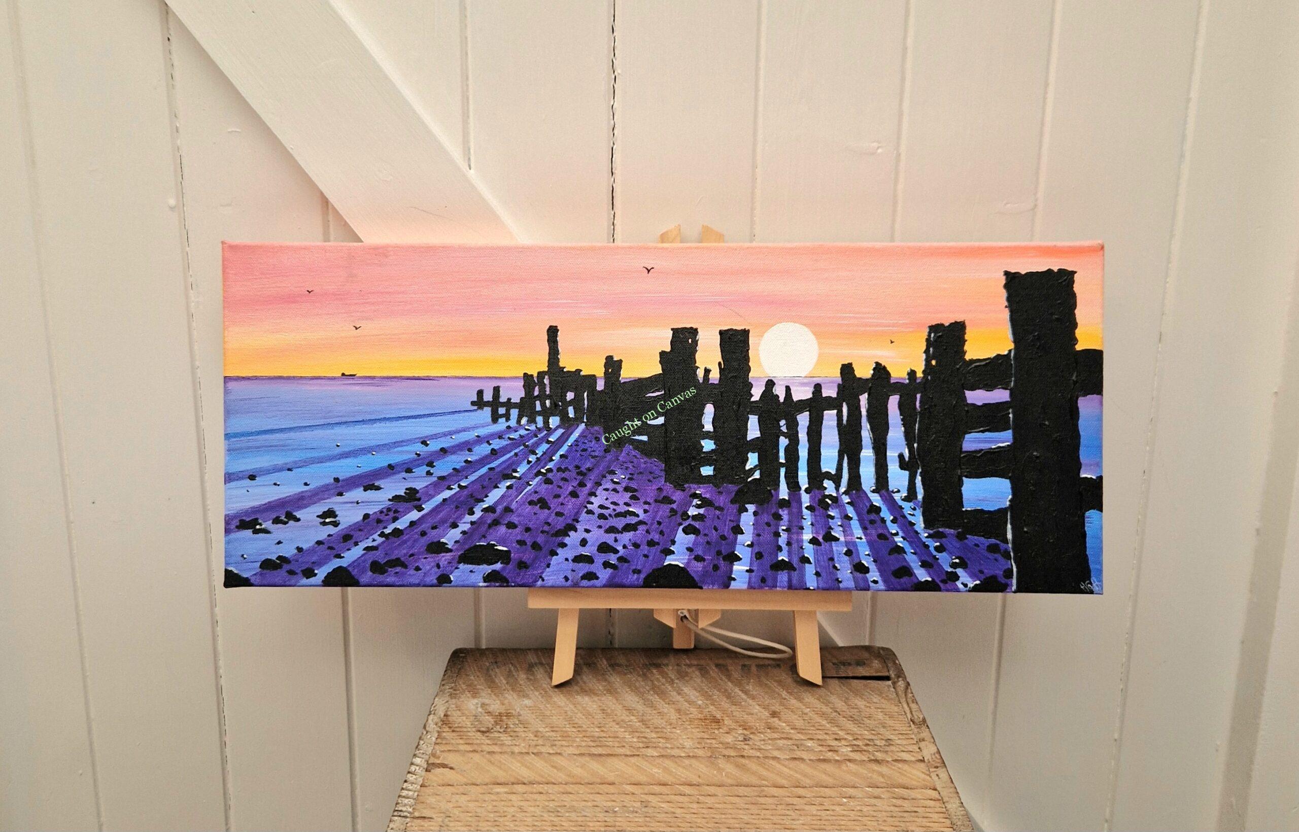 Mundesley Groyne Shadows