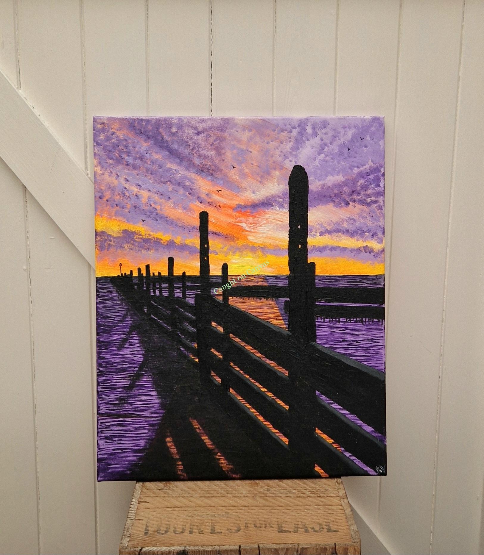 Purple Sunrise, Overstrand.