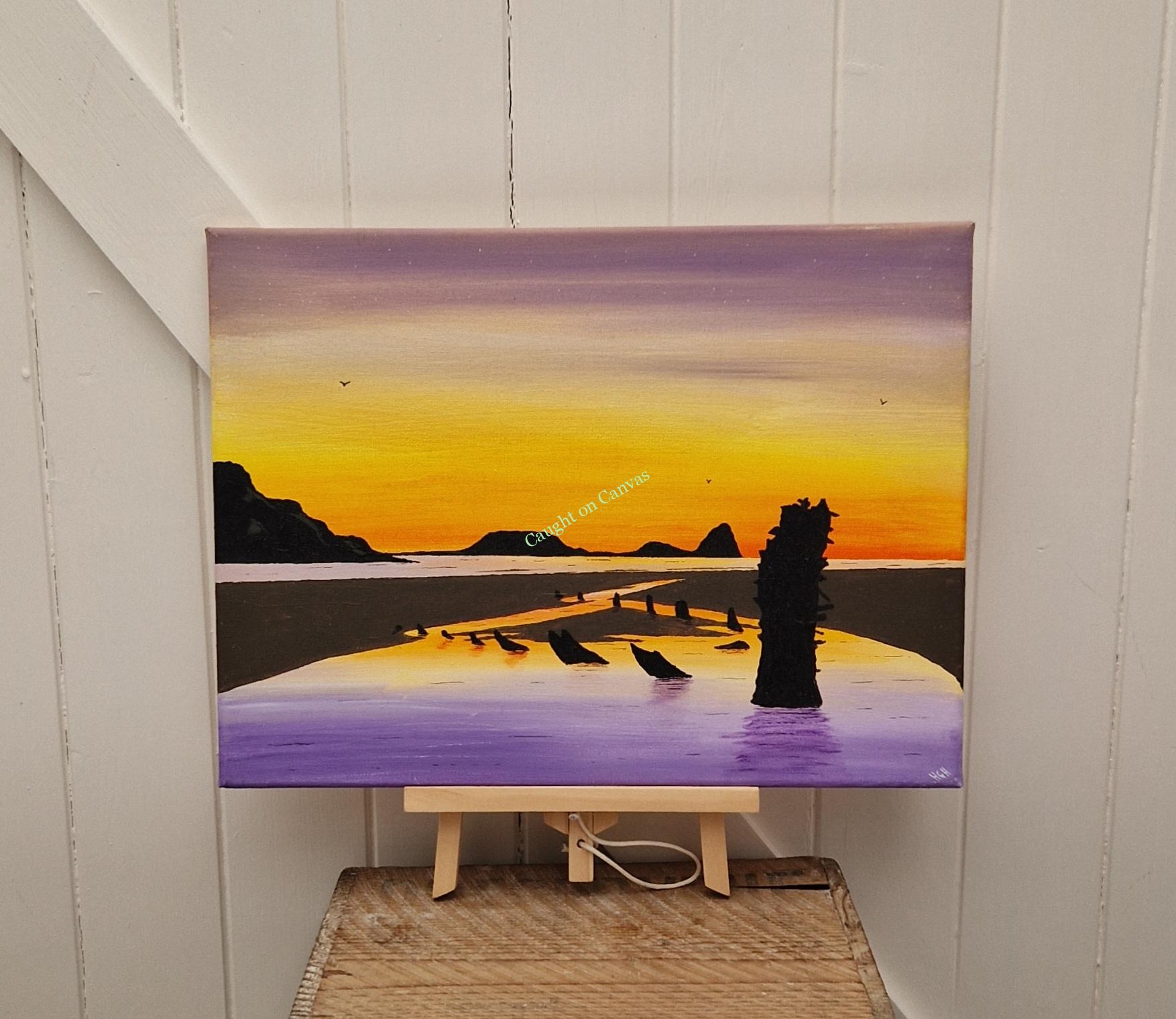 Worms Head Sunset