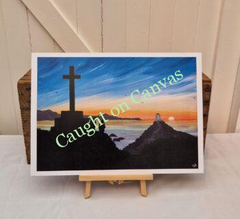 Sunset at Llanddwyn Island Lighthouse, Anglesey. - Image 2