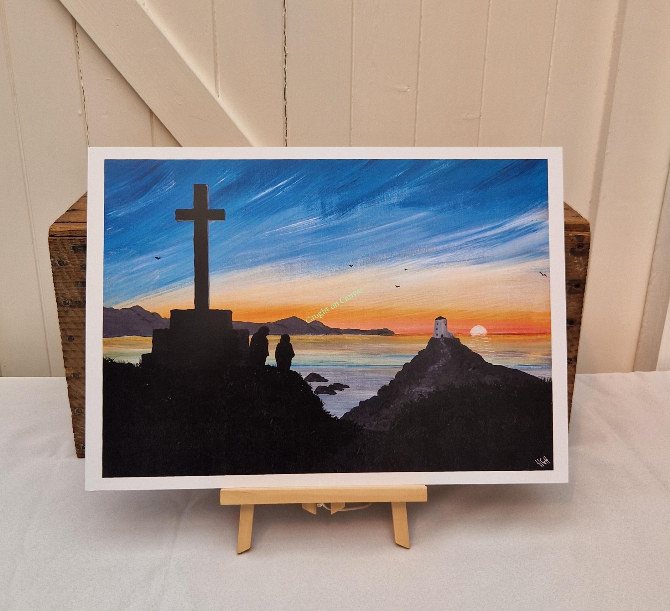 Sunset at Llanddwyn Island Lighthouse, Anglesey. - Image 2