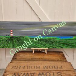 New crop in open fields.