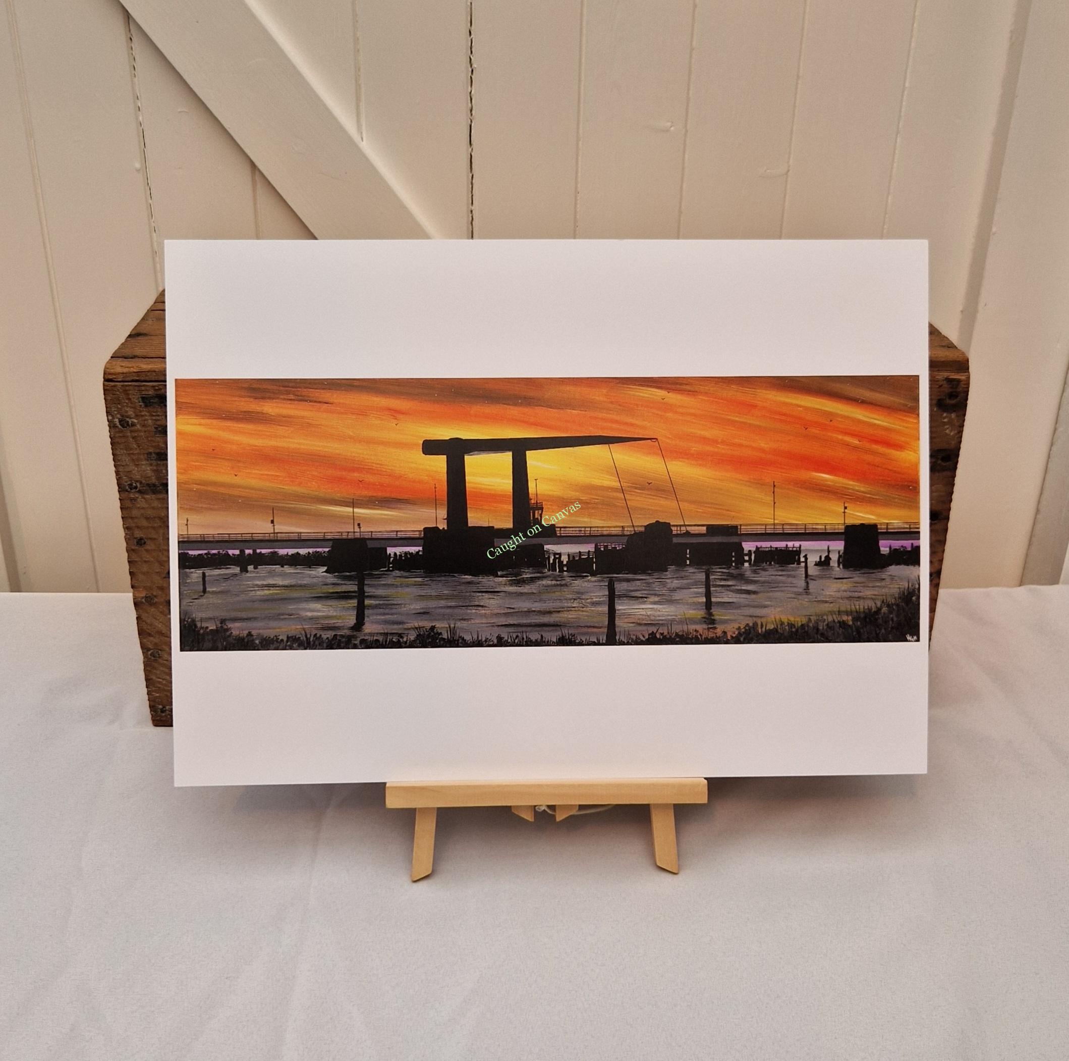 Breydon Bridge Sunset.