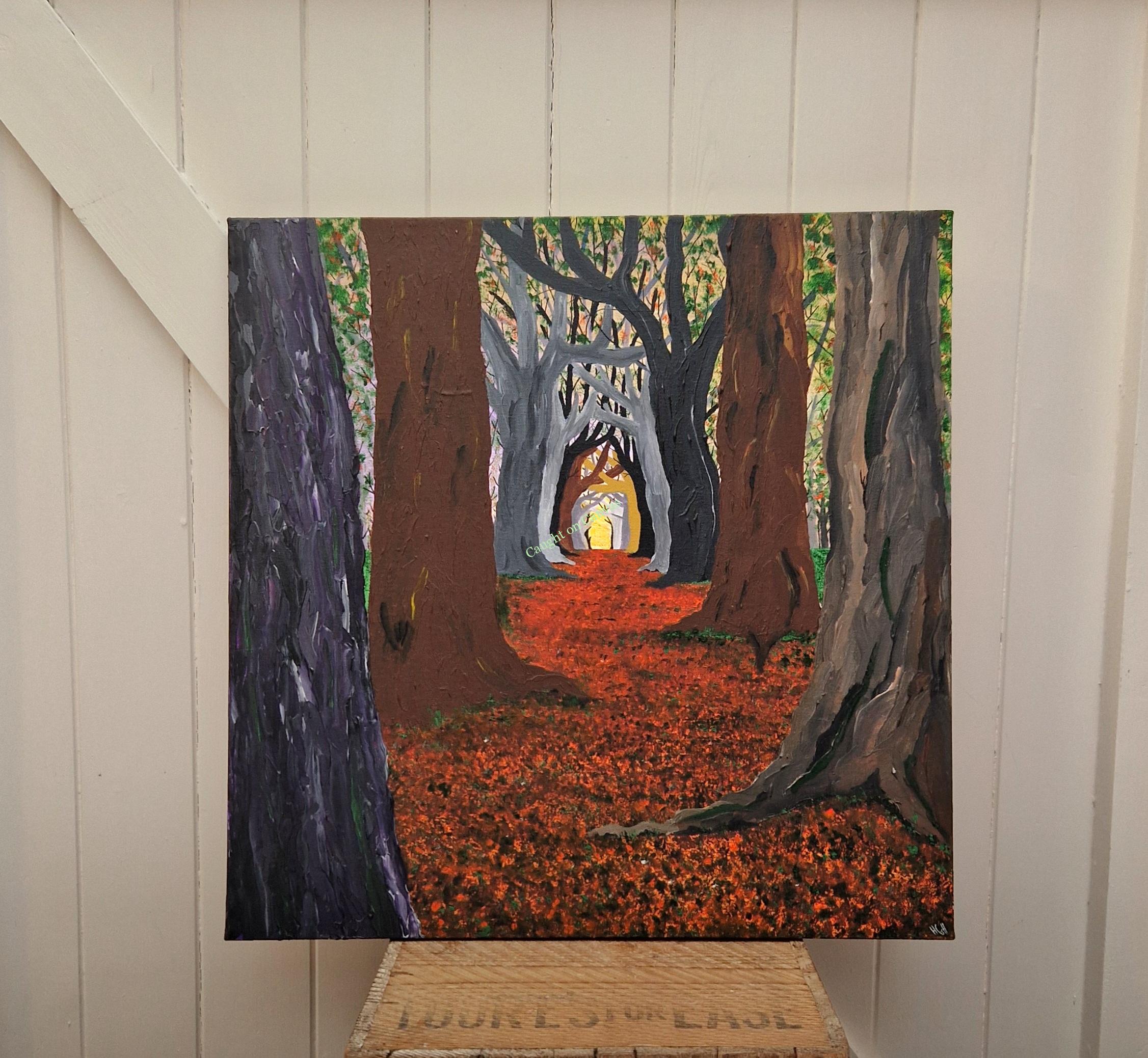 Autumnal Woodland Walk – CAUGHT ON CANVAS ART. 0790 3311228