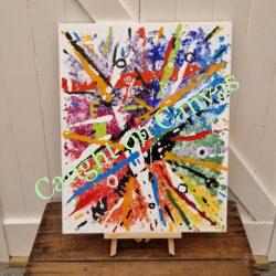 Colour Madness. Original Canvas.