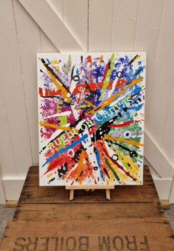 Colour Madness. Original Canvas.