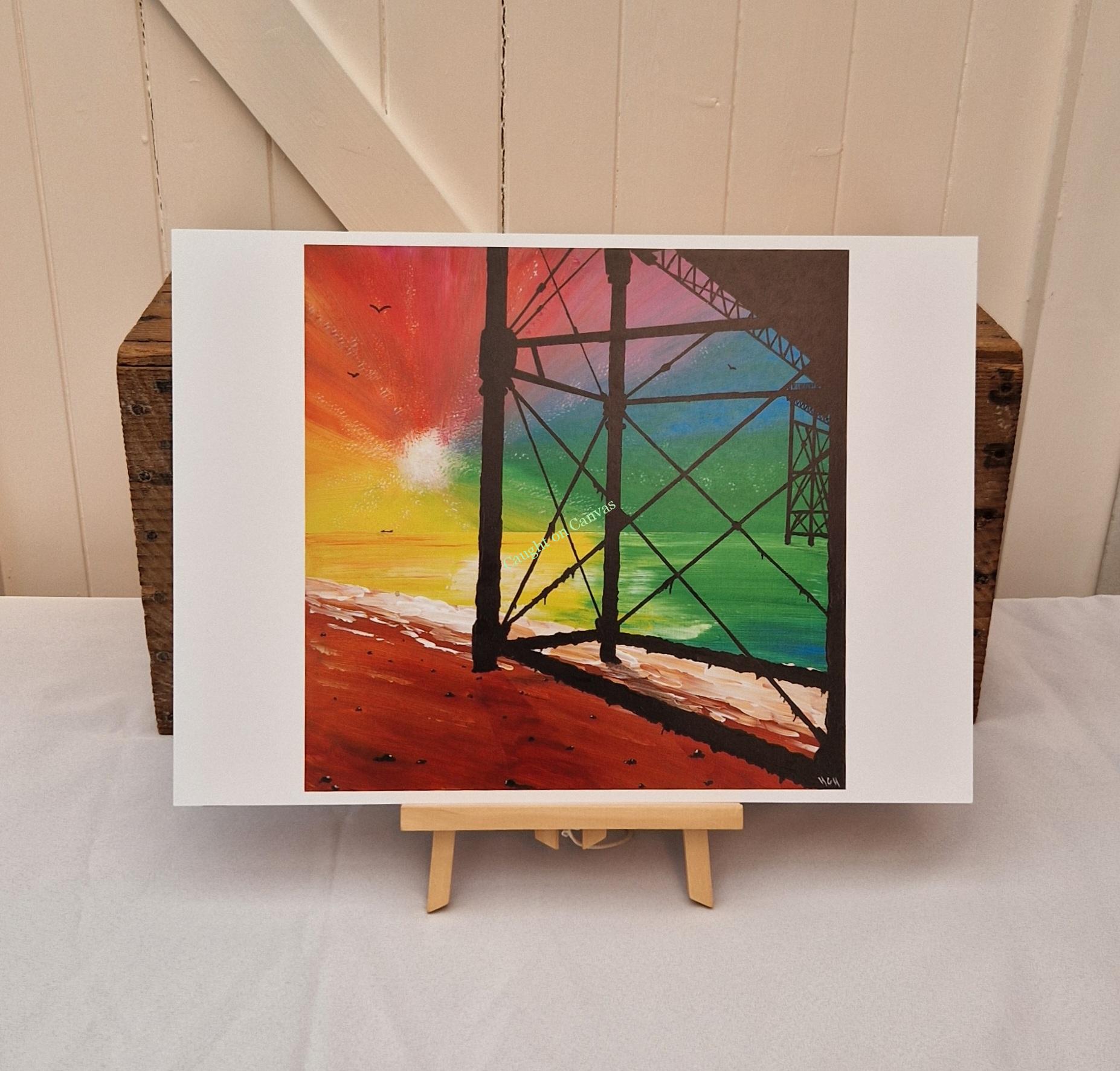 All Quiet Under a Pier, Cromer, Norfolk. - Image 2
