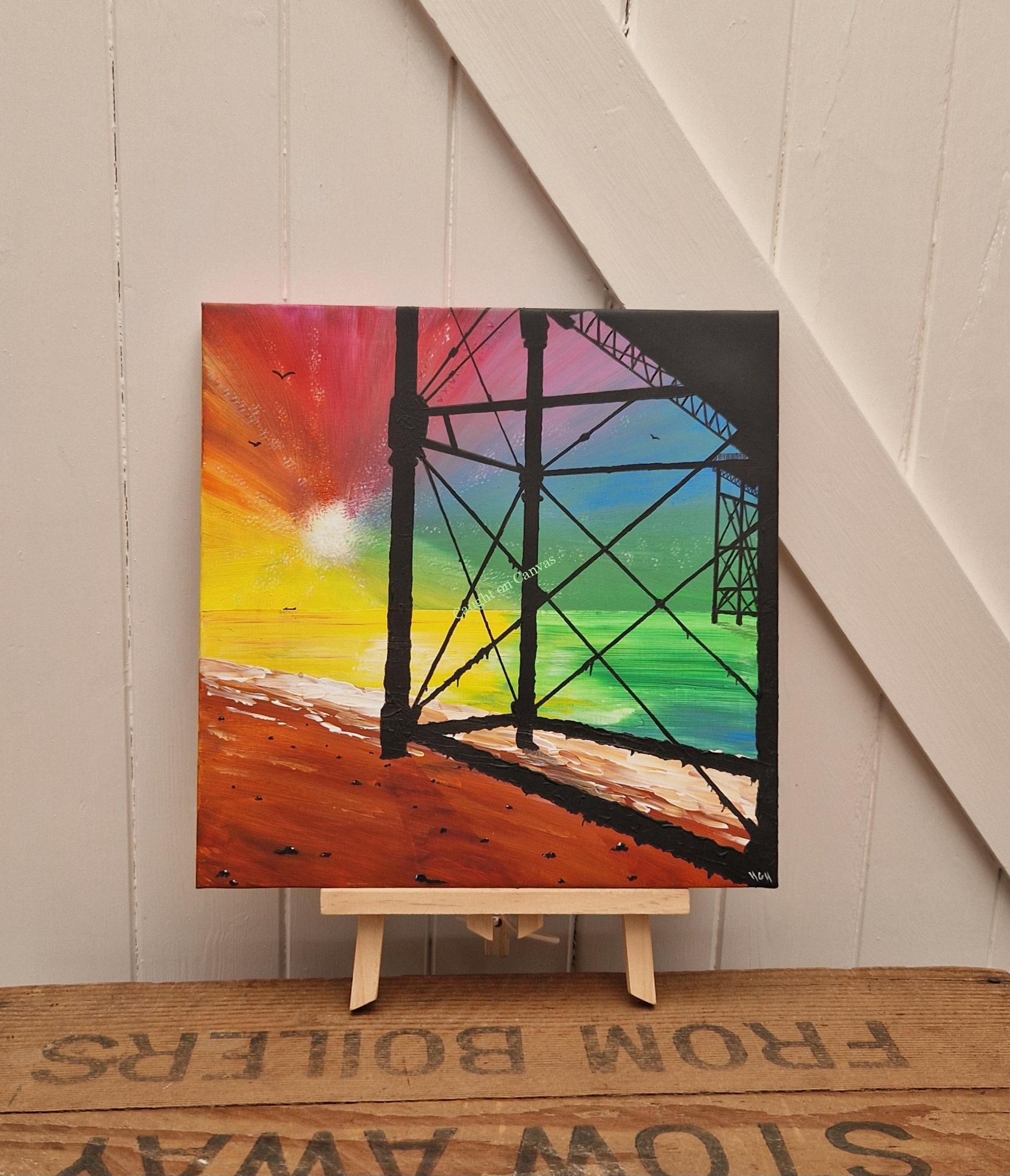 All Quiet Under a Pier, Cromer, Norfolk.