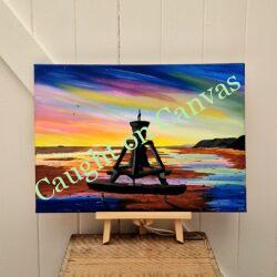 Silent Bell sunrise, Happisburgh, Norfolk.
