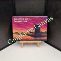 Caught on Canvas 2026 Calendar.