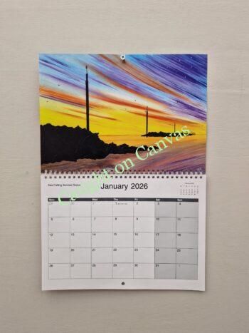 Caught on Canvas 2026 Calendar. - Image 3