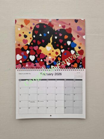 Caught on Canvas 2026 Calendar. - Image 4
