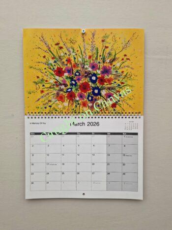 Caught on Canvas 2026 Calendar. - Image 5