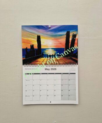 Caught on Canvas 2026 Calendar. - Image 7