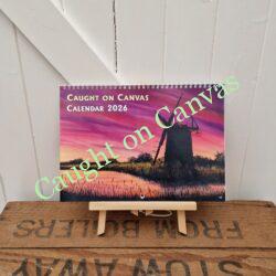 Caught on Canvas 2026 Calendar.