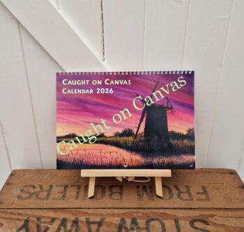 Caught on Canvas 2026 Calendar.