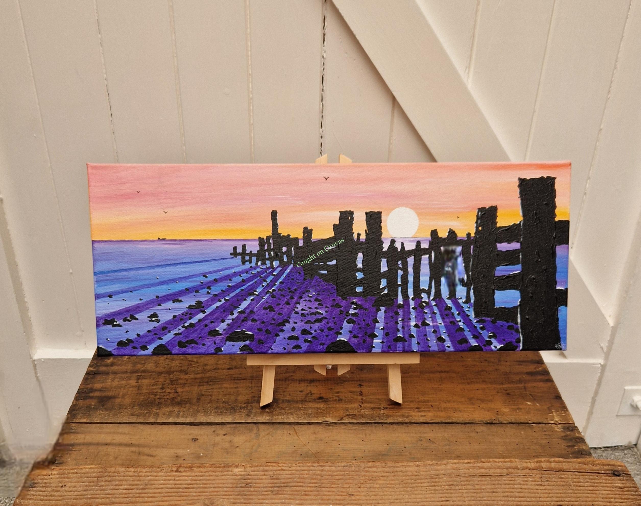 Mundesley Groyne Shadows