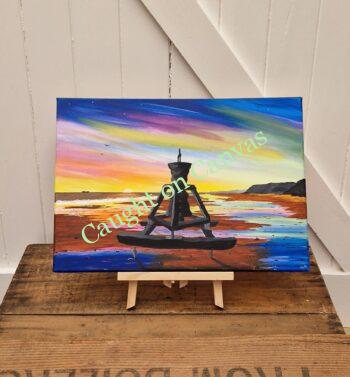 Silent Bell sunrise, Happisburgh, Norfolk.
