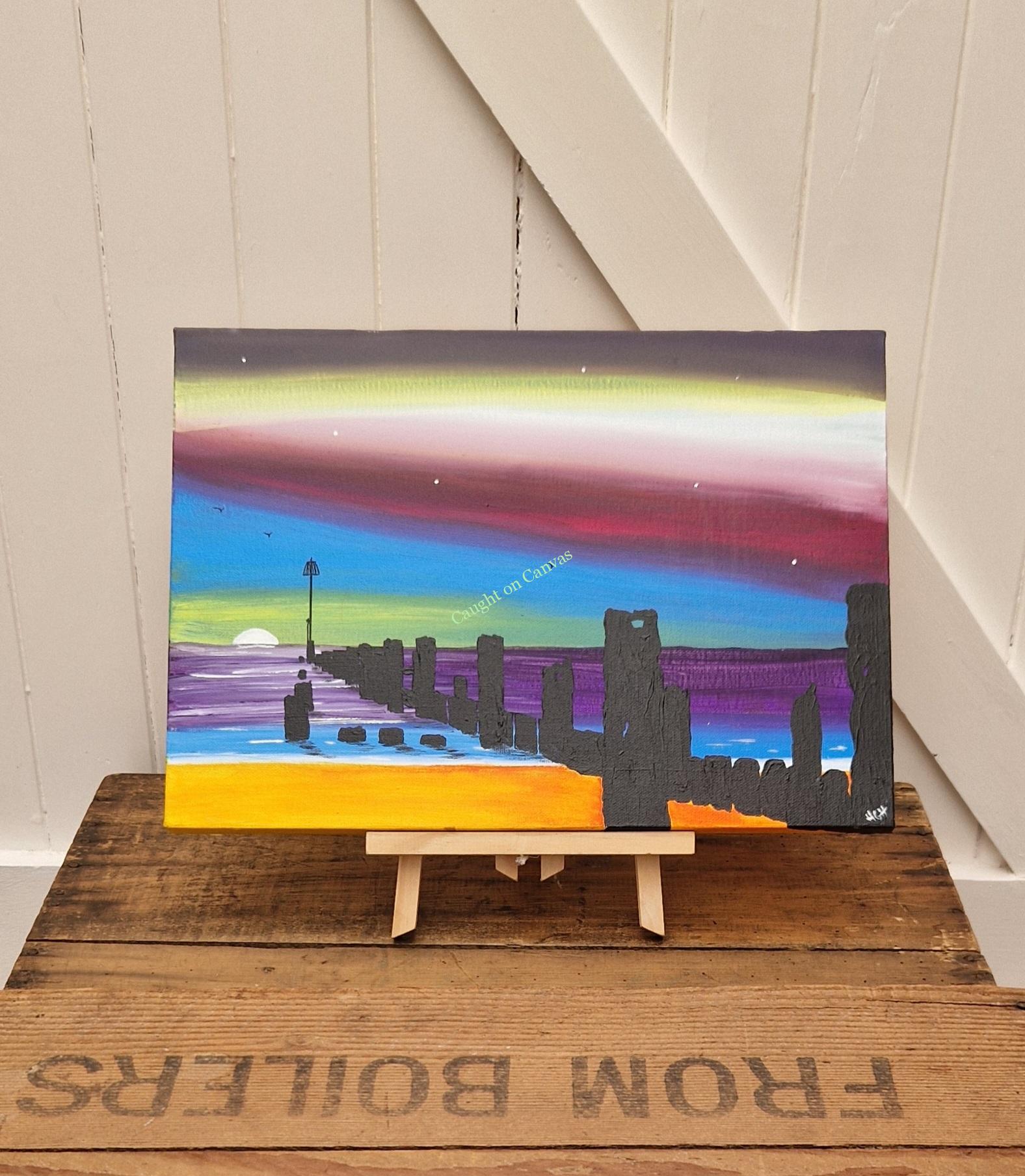 Walcott Sunrise Groynes.