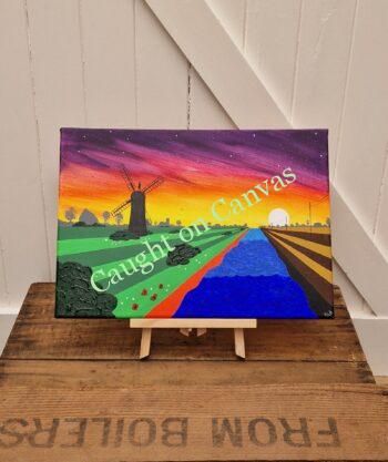 Village Mill Sunset