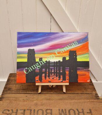 Walcott Groynes Sunrise.