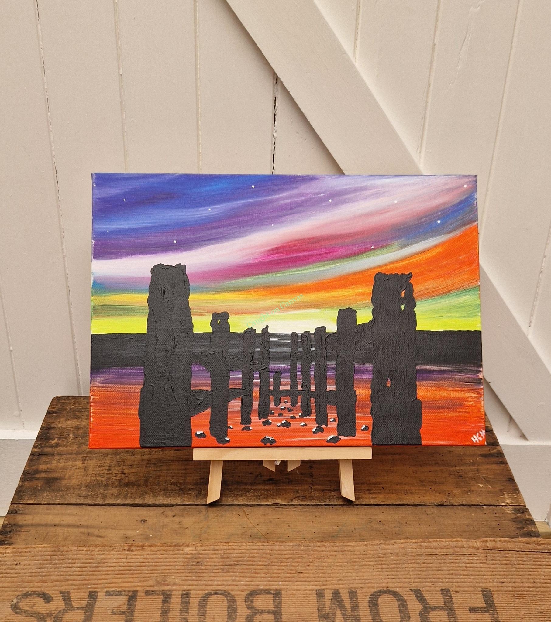 Walcott Groynes Sunrise.