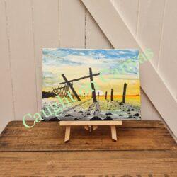 Happisburgh Old Sea Defence Sunrise