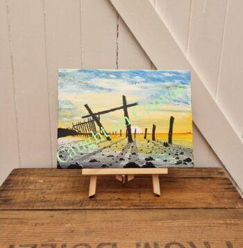Happisburgh Old Sea Defence Sunrise
