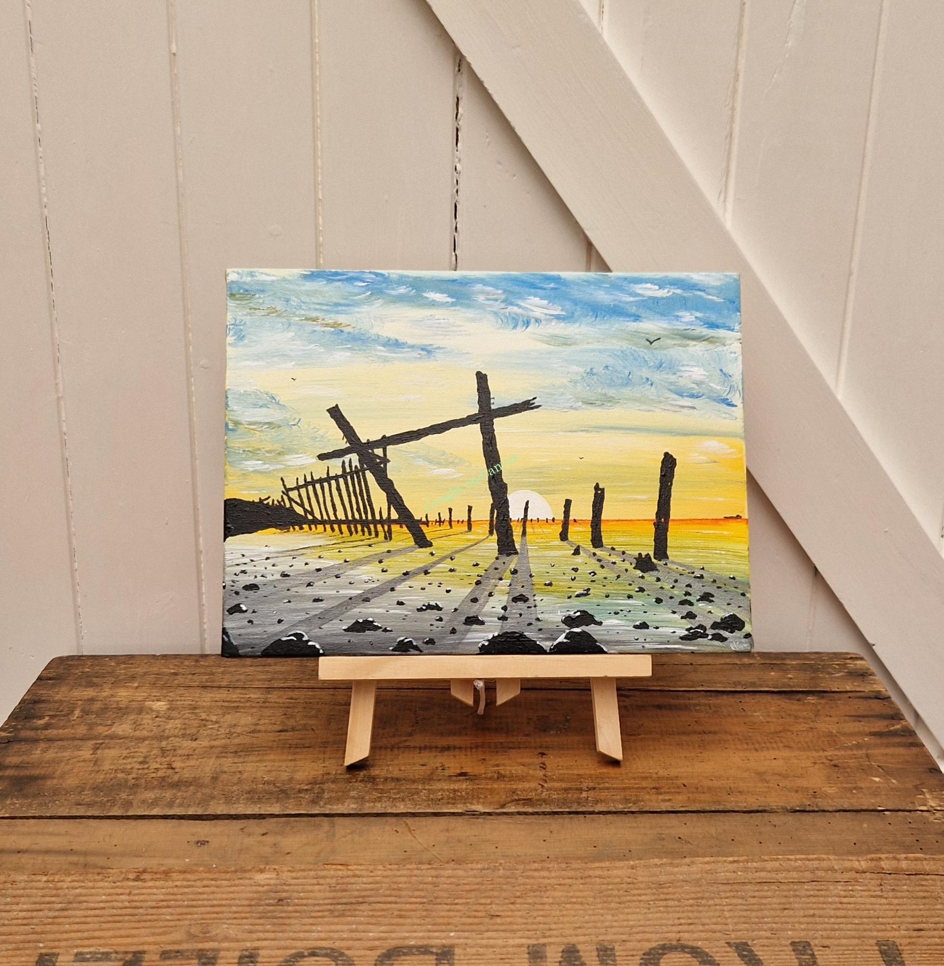 Happisburgh Old Sea Defence Sunrise