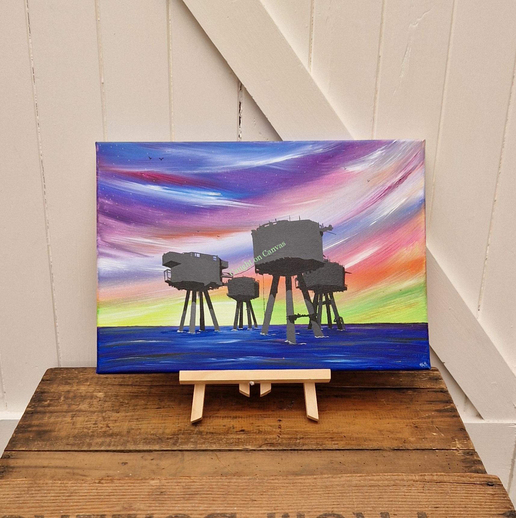 Colourful Views of Forts. Donation made to Radio Caroline.