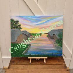 Colours and Thatch at Hickling. Norfolk Broads.