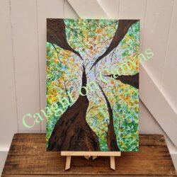 Look up to the heavens.