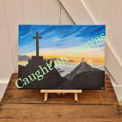 Sunset at Llanddwyn Island Lighthouse, Anglesey.