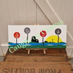 White Branches at St. Benets Abbey, Norfolk Abstract.