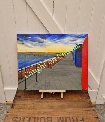 Mundesley Beach Huts Sunrise