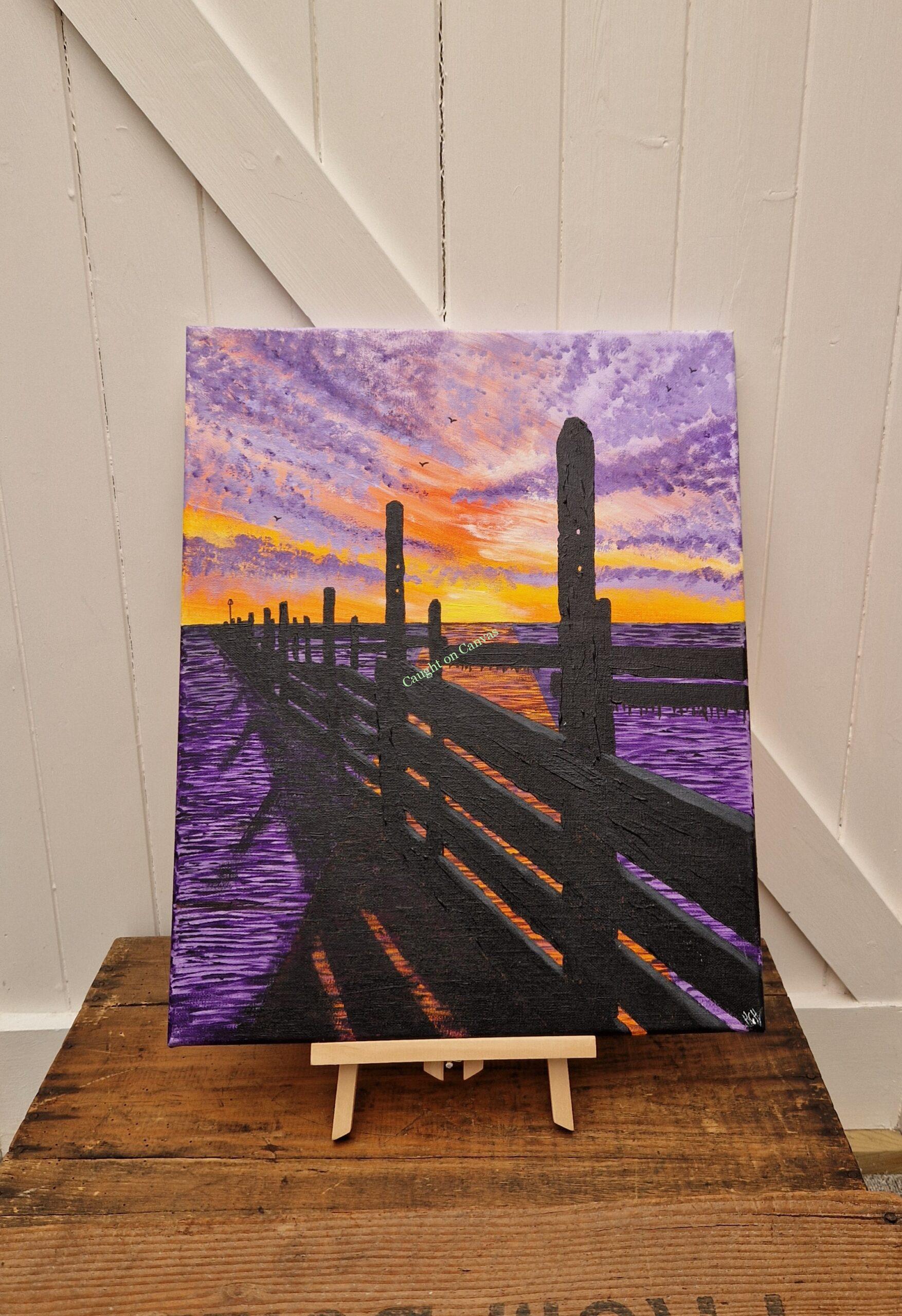 Purple Sunrise, Overstrand.