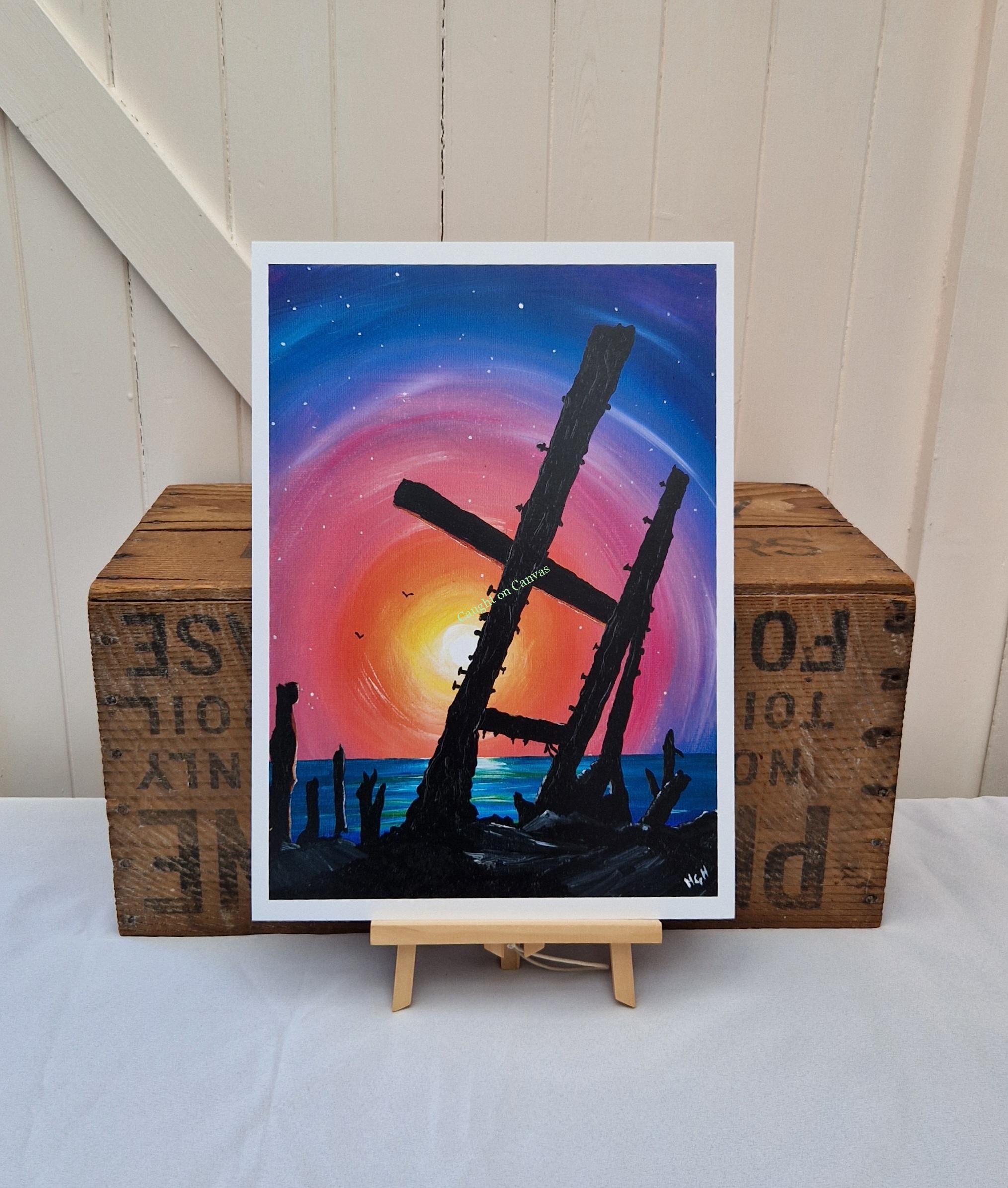 Hippy Sunrise, Happisburgh. - Image 3