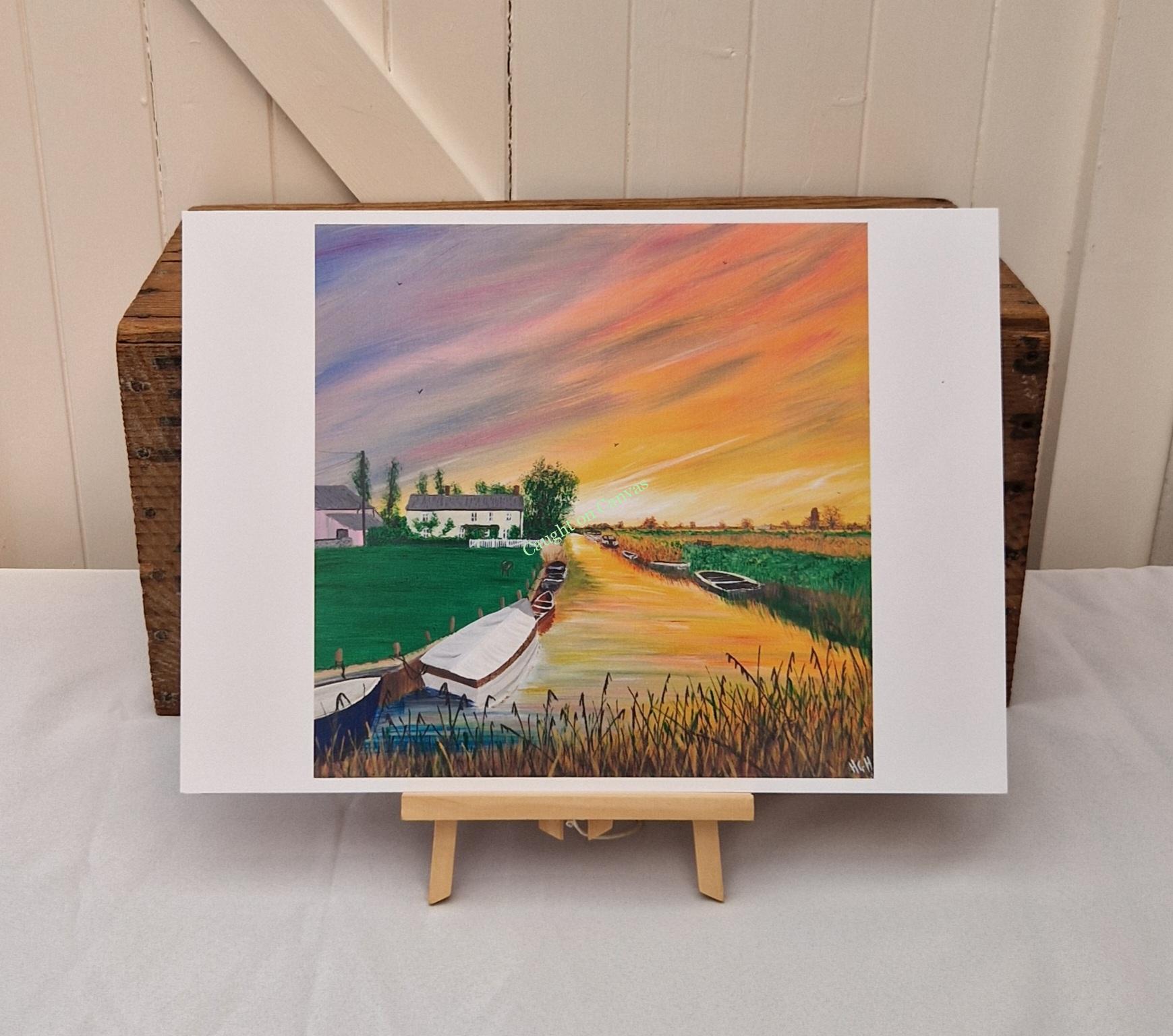 Peace at West Somerton Sunset. Norfolk Broads. - Image 2