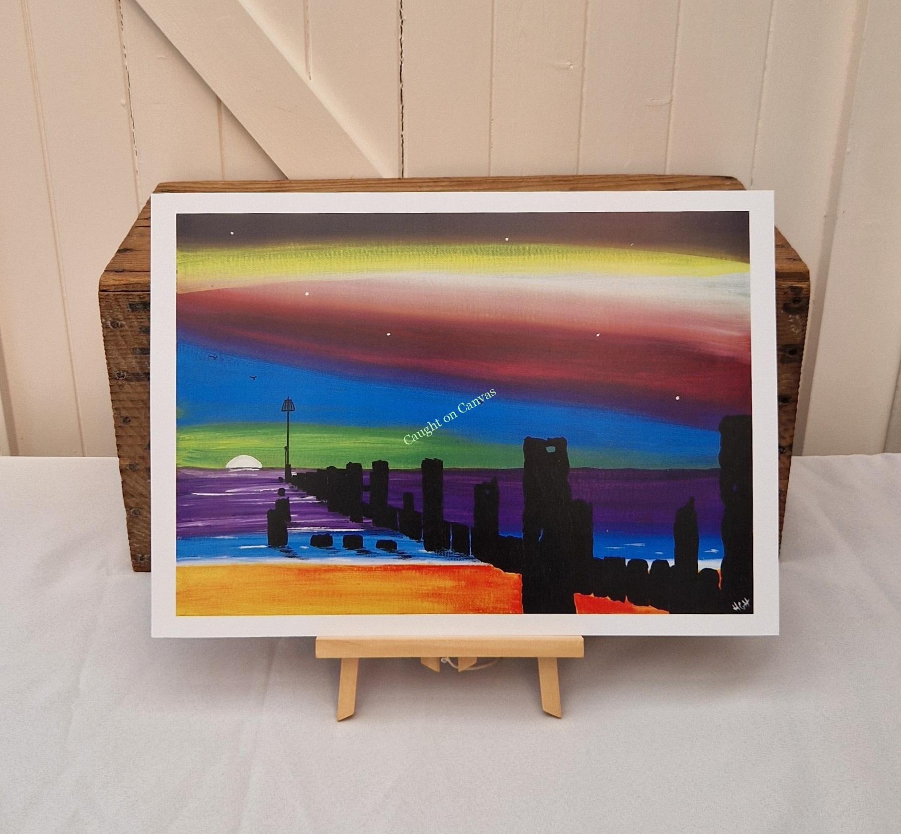 Walcott Sunrise Groynes. - Image 2