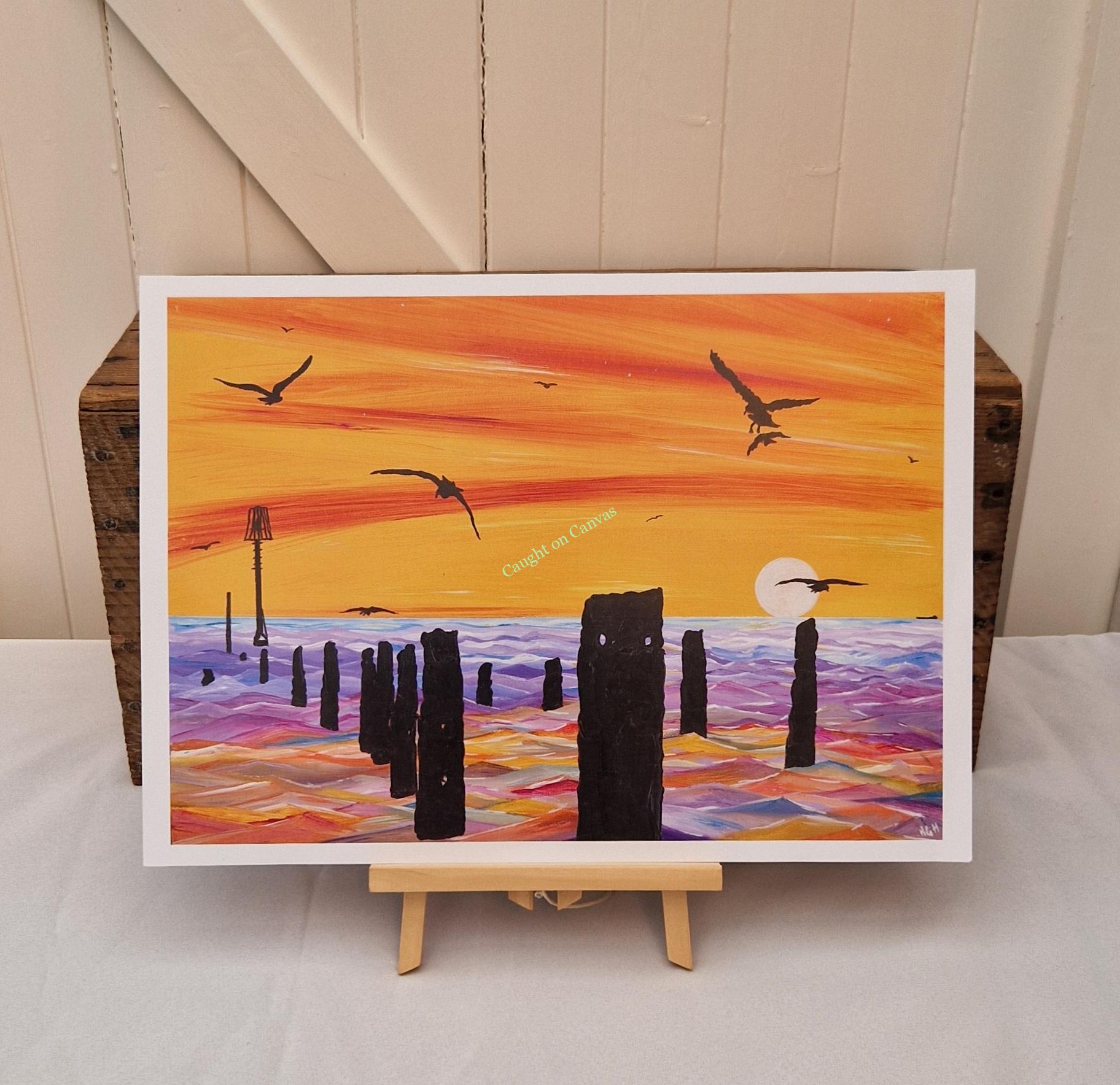 Sunrise Flight, Walcott, Norfolk. - Image 2