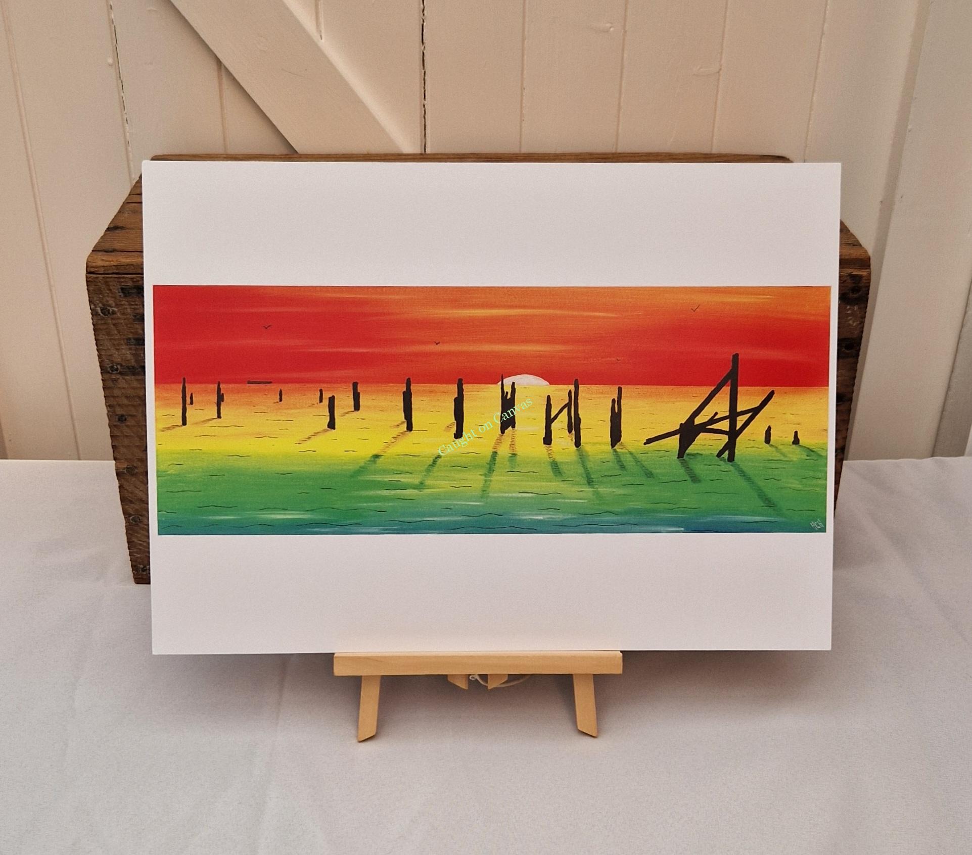 Happisburgh Old Sea Defences Caribbean Sunrise Twist - Image 2