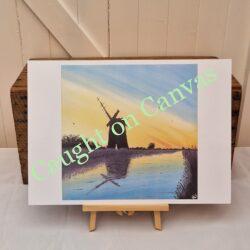 Brograve Mill Sunset.